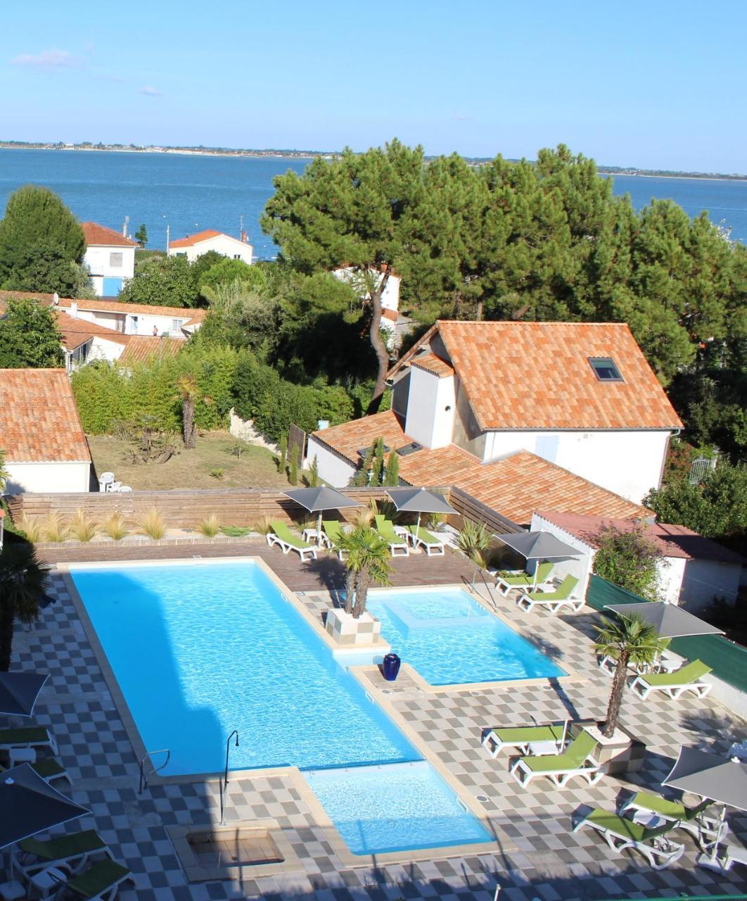 Hotel Mer Et Foret Сен-Трожан-ле-Бен Экстерьер фото